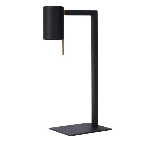 Lucide LESLEY - Bureaulamp - 1xGU10 - Zwart - detail 1